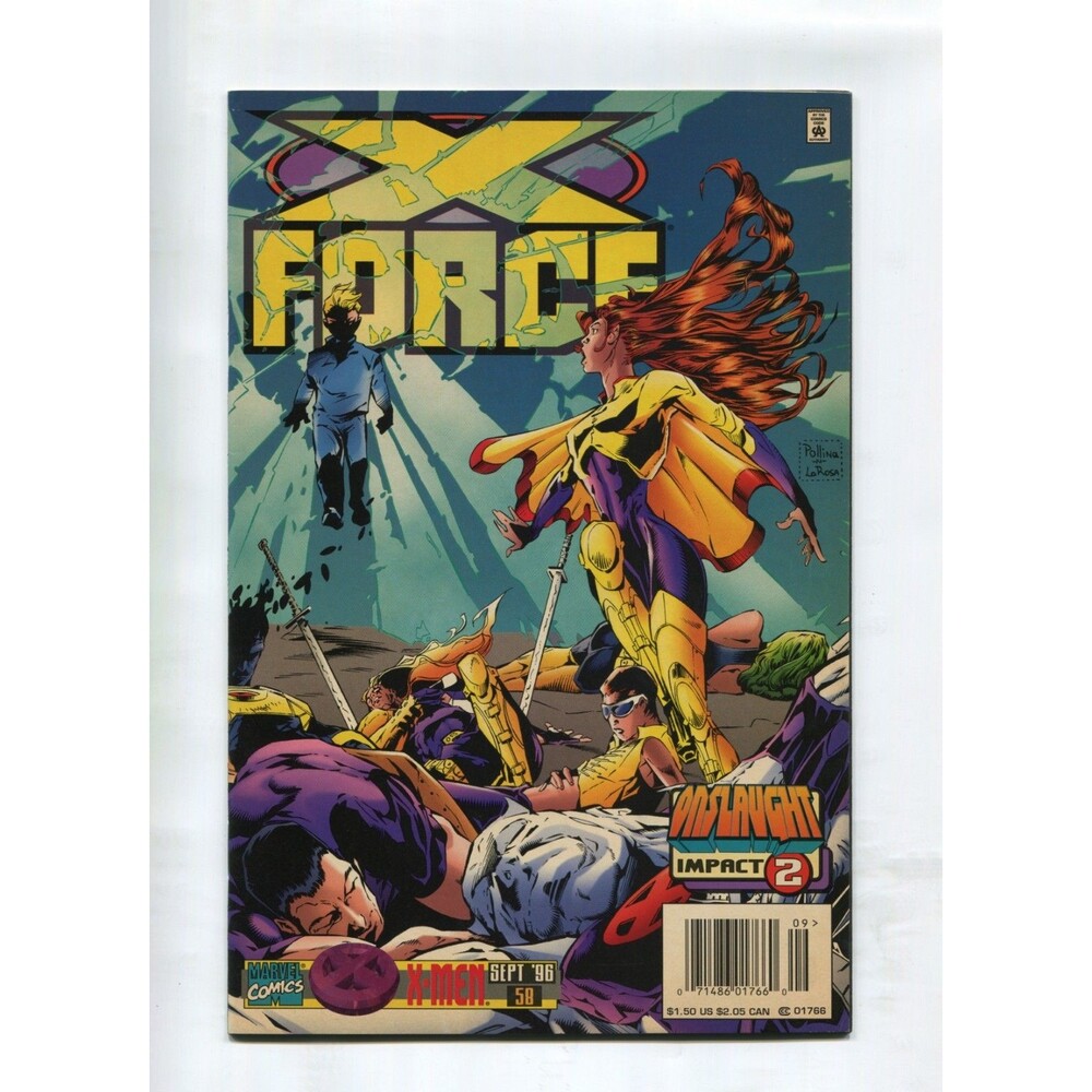 X-Force #58 Marvel Comics 1996 Newsstand Comic Book